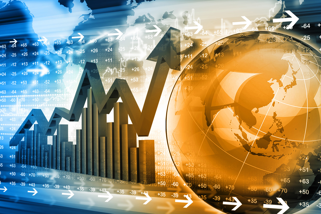 Economical stock market graph